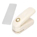 Mini Hålslagare Vikbar Bok Papper Annulus Punch Scrapbook Paste Spak Action Craft Punch