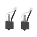 Hærdet stål 0.4mm Dyse Hotend Kit til Anycubic Kobra S1 2 stk