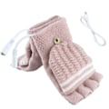 Pikkukuva 1 / 8: Lämmittävät hanskat, USB-lataus, kädenlämmitin, vaaleanpunainen, yksi koko, vaaleanpunainen Pink Onesize