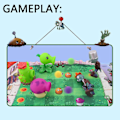Pikkukuva 3 / 5: Plants vs. Zombies 2 -sarjan leluhahmoja