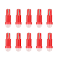 Miniatyrbild 3 av 10: T5 LED-lampor Instrumentbräda Ljus GUL 10ST 10ST Gul - Perfekt Gul Yellow 10Pcs-10Pcs