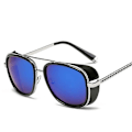 Miniatyrbild 1 av 5: Iron Man 3 Matsuda TONY Stark Solglasögon Herr Rossi Coating Retro Vintage Designer Solglasögon Oculos Masculino Gafas del UV400 9-XY62-C6