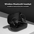 Pikkukuva 5 / 5: Melua vaimentavat Bluetooth-kuulokkeet Langattomat In-ear Korkean suorituskyvyn urheilu Bluetooth-kuulokkeet Mini-kuulokkeet (Musta)