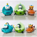 Miniatyrbillede 3 af 9: Octonauts Træk-Tilbage Bil Bat Model Barnacles Kwazii Peso Anime Action Figur Legetøj