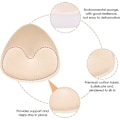 Miniatyrbild 2 av 5: 3 Pairs of Bra Pads, Triangular Breathable Bra Inserts, Removable Comfortable Pads for Women and Girls