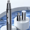 Miniatyrbilde 9 av 10: Nesehårstrimmer Barbering w white Single cutter head