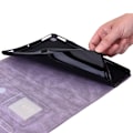 Pikkukuva 8 / 9: Nahkainen kotelo Samsung Galaxy Tab A9 Plus - Perhoset Violetti