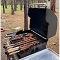Miniatyrbilde 4 av 5: 15,75\" Lang 5/8\" Bred 2mm Tynn Grillspyd i Rustfritt Stål 8 Deler, Sølv