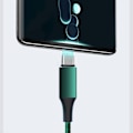 Miniatyrbilde 8 av 10: 120W hurtigladekabel USB Type-C-ledning 2M 2m