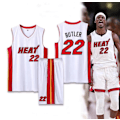 Miniatyrbild 1 av 8: Basketbollströjor Sportkläder Jimmy Butler Miami Heat Nr 22 Basketbollströjor Vuxna Barn Fotbollströjor - Perfekt Klassisk Vit Classic White children 20（105-120cm）