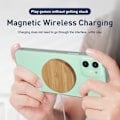 Pikkukuva 4 / 4: Langaton laturi magneettisella imutoiminnolla bambusta ja puusta, sopii Apple-matkapuhelimien pikalataukseen MagSafe-ominaisuudella