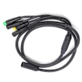 Miniatyrbilde 5 av 5: BAFANG BBS01/BBS02 Midtmotor Vanntett Elsykkel Kabelsett - 1T4 Girskiftsensor Forlengelseskabel kui