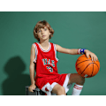 Pikkukuva 2 / 5: Michael Jordan #23 Koripallopaita Setti Bulls Uniform Lapsille ja Teineille Punainen Punainen Red XS (110-120CM)