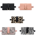 Pikkukuva 7 / 10: Vyölaukku naisille, nahkaa, tasku, SEEPRAKUVIO - MUSTA Zebra Pattern-Black