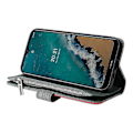 Miniatyrbilde 3 av 5: 5G Lommebokdeksel Kompatibelt med Nokia G50 med Kortholder og PU Lær Glidelås Flip Omslag Kompatibilitet-WELLNGS Green