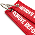 Pikkukuva 2 / 4: Remove Before Flight -matkatavaramerkki - Avaimenperä - Korkea laatu -,ZQKLA