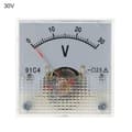 DC Voltmeter Analog Panelmätare 0-30V 0-30V 0-30V 0-30V