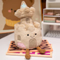 Miniatyrbillede 7 af 10: Jellycat plysdukke serie dyr capybara plysdukke dukke plyslegetøj grossis 30cm three-layer cake