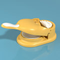 Miniatyrbild 1 av 5: 2-i-1 DIY Dumplingtillverkare Dumpling Skin Press Degpressare Form Gul en storlek Gul Yellow one size