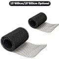 Miniatyrbillede 4 af 4: Netmaske 18 * 800 cm Plast Tagrendebeskyttelse Net Beskyttelsesplade Beskyttelsesnet Rendenet, 18*800cm - 18*800cm