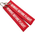 Remove Before Flight Bagagemærke - Nøglering - Høj Kvalitet -,ZQKLA