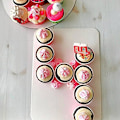 Pikkukuva 4 / 5: 50 kpl Jäätelökulhoja Jälkiruokakulhoja Jäädytetty Jogurtti Cupcake Kakku Green