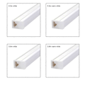 Miniatyrbilde 2 av 5: 220V LED T5 Rørlampe, Integrert Design, PVC, Varm/Kaldhvit[D] Boy White