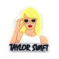 Miniatyrbild 5 av 5: 10 st Taylor Swift-inspirerade skoberlocker, DIY Croc-berlocker, skodekoration för fans, Swiftie julklapp (FMY)