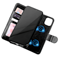 Miniatyrbilde 4 av 9: iPhone 12 - Skinnveske / Beskyttelse Rosa