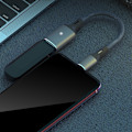 Miniatyrbillede 5 af 6: Lightning til USB-A Kabeladapter Sort