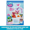 Miniatyrbillede 4 af 6: Temapakke til 3 kæledyr - BANDAI - Littlest Pet Shop Camping - Dyr og tilbehør