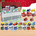 Miniatyrbilde 5 av 5: Adventskalender Biler, traktorer, lastebiler - Julekalender 2024 Multicolor multifärg