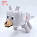 Minecraft Leksaker Mjuk Docka Varg-22CM Varg-22CM Wolf-22cm