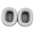 Erstatnings øreputer for AirPods Max hodetelefoner pute mesh stoff øreklokker øreputer Silver