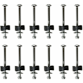 Miniatyrbild 1 av 4: 12-pack studsmattespacers med skruvar för att reparera studsmattan - reservdelar för studsmatta