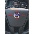 Miniatyrbild 1 av 3: 2 st 11,5 cm Volvo ratt emblem Logotyp Airbag V40 S60 V60 X