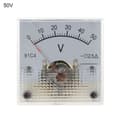 DC voltmeter Analog panelmätare 0-50V 0-50V 0-50V 0-50V