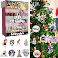 Miniatyrbillede 3 af 7: Taylor Swift Blind Box Julekalender med 24 Gave, Dekorationer og Nøgleringe GJ185-004 GJ185-004 Blind Box