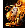 Miniatyrbild 3 av 8: Basketbollströjor Sportkläder Jimmy Butler Miami Heat Nr 22 Basketbollströjor Vuxna Barn Fotbollströjor Klassisk Vit Classic White children 20（105-120cm）