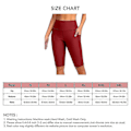 Miniatyrbilde 2 av 5: Dykkeshorts for kvinner, reduserer gnagsår, lettvektige, myke, hudvennlige, våtdraktshorts for surfing - Perfekt Brick Red Brick Red S