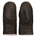 Miniatyrbillede 2 af 2: Fårskindshandsker i ægte læder - Mænd & Kvinder Brun Brown Stl. 8 - Dam: Small/Medium