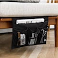Miniatyrbillede 1 af 5: Sengebords Opbevaringspose, 1 stk. 32×10×20cm Sofa Organizer, Filt Sengelomme