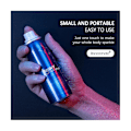 Miniatyrbilde 4 av 5: Glitrende spray eller glitterpulver, skinnende kroppsglans for klær og hår, glitterspray-sminke