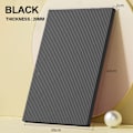 Miniatyrbillede 1 af 8: NBR Balancepude Støtte Balancepude SORT 20MM sort black black 20mm