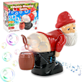 Miniatyrbild 1 av 4: Julgranspynt Tomte som Blåser Bubblor (Endast En) 500