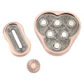 Miniatyrbilde 1 av 8: Stresslindrende Slider Metall Klikk Triangel Bærbar Metall Sensorisk Slider Fidget Leker for Arbeid{YD} 0.1