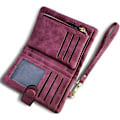 Miniatyrbild 1 av 6: Small Leather Wallet for Women with RFID Blocking, ID Window and Card Holder