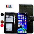 Miniatyrbilde 1 av 10: iPhone 12 - Skinnveske / Beskyttelse Rosa