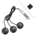 Gitarrpickup 3x Piezo Pickup Transducer Kompatibel med Akustisk Gitarr Ukulele Mandolin Instrument