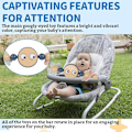 Miniatyrbild 5 av 5: Toy bar for baby bouncer - Googly Eyes Toy Bar for stroller